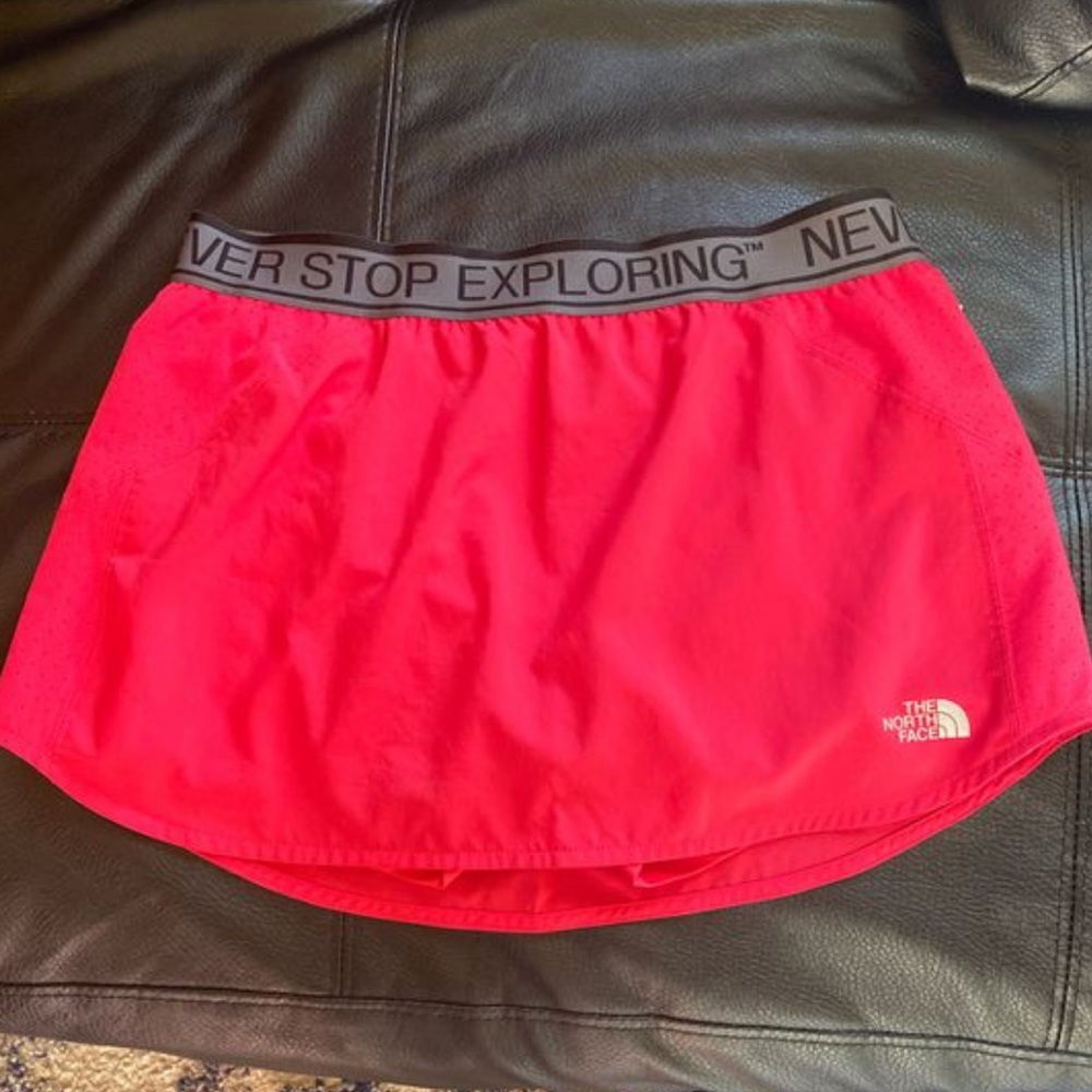 Hot Pink NorthFace Skirt With waistband